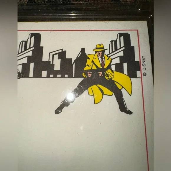 Disney Vintage Dick Tracy Memo Notepad with Pen Set - Picture 3 of 5